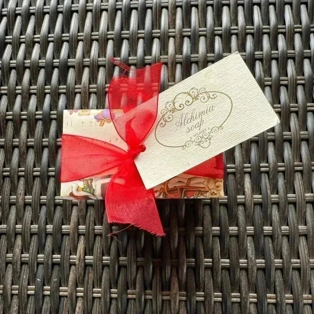 Alchimia 3 Pack Cinnamon Hand‎ Vegetable Bar Soap